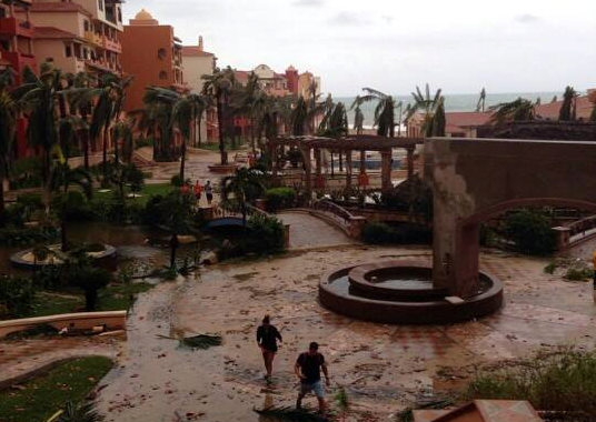 Cabo weather - damage by Hurricane Odile